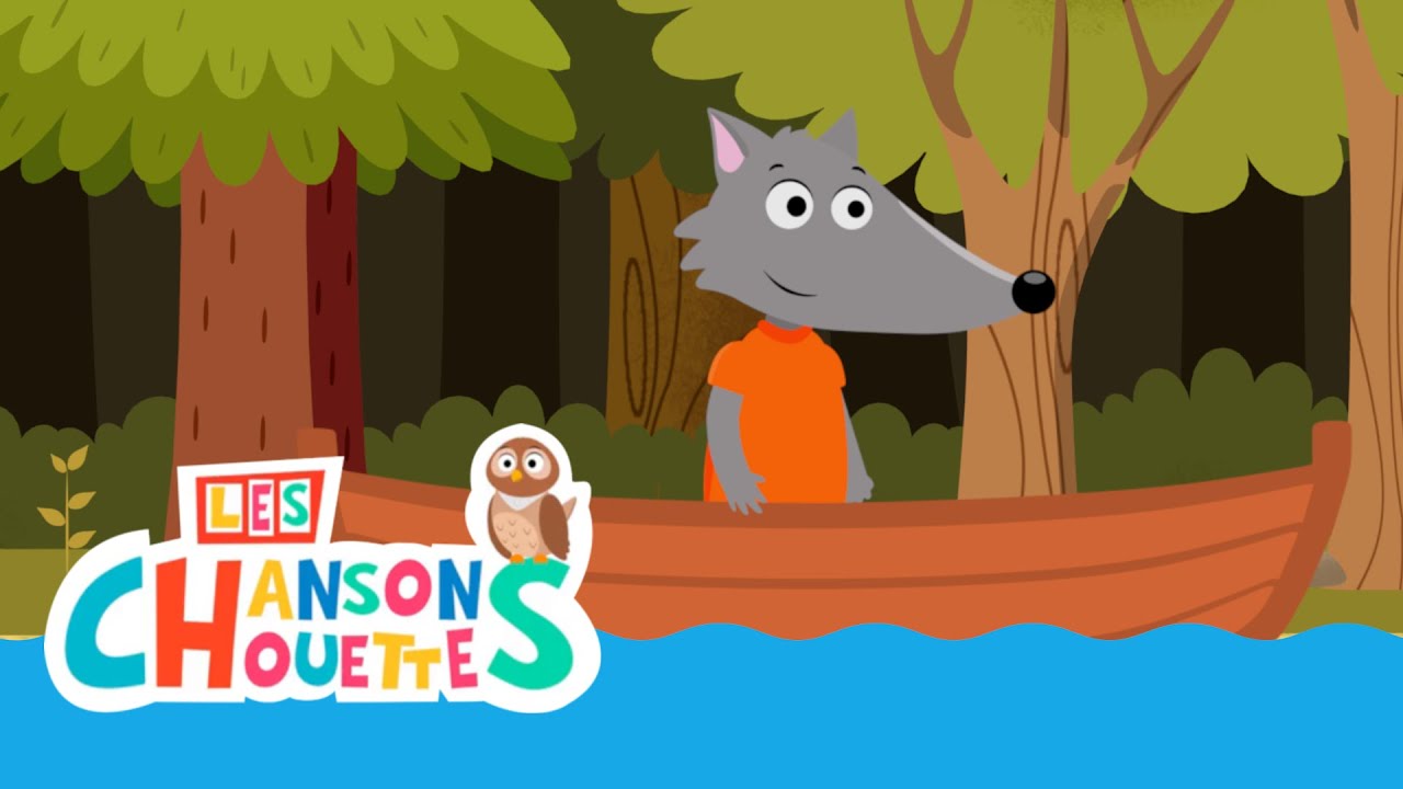 Bateau sur l'eau - Les chansons chouettes