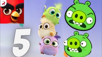 Angry Birds Journey - Gameplay Walkthrough Part 5 - Levels 51-60 (Android, iOS)
