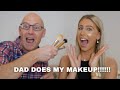 DAD DOES MY MAKEUP | funniest video