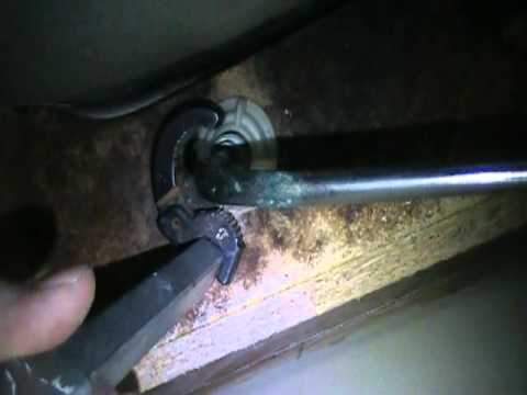 How To Remove A Kitchen Faucet With A Basin Wrench When It Is Very