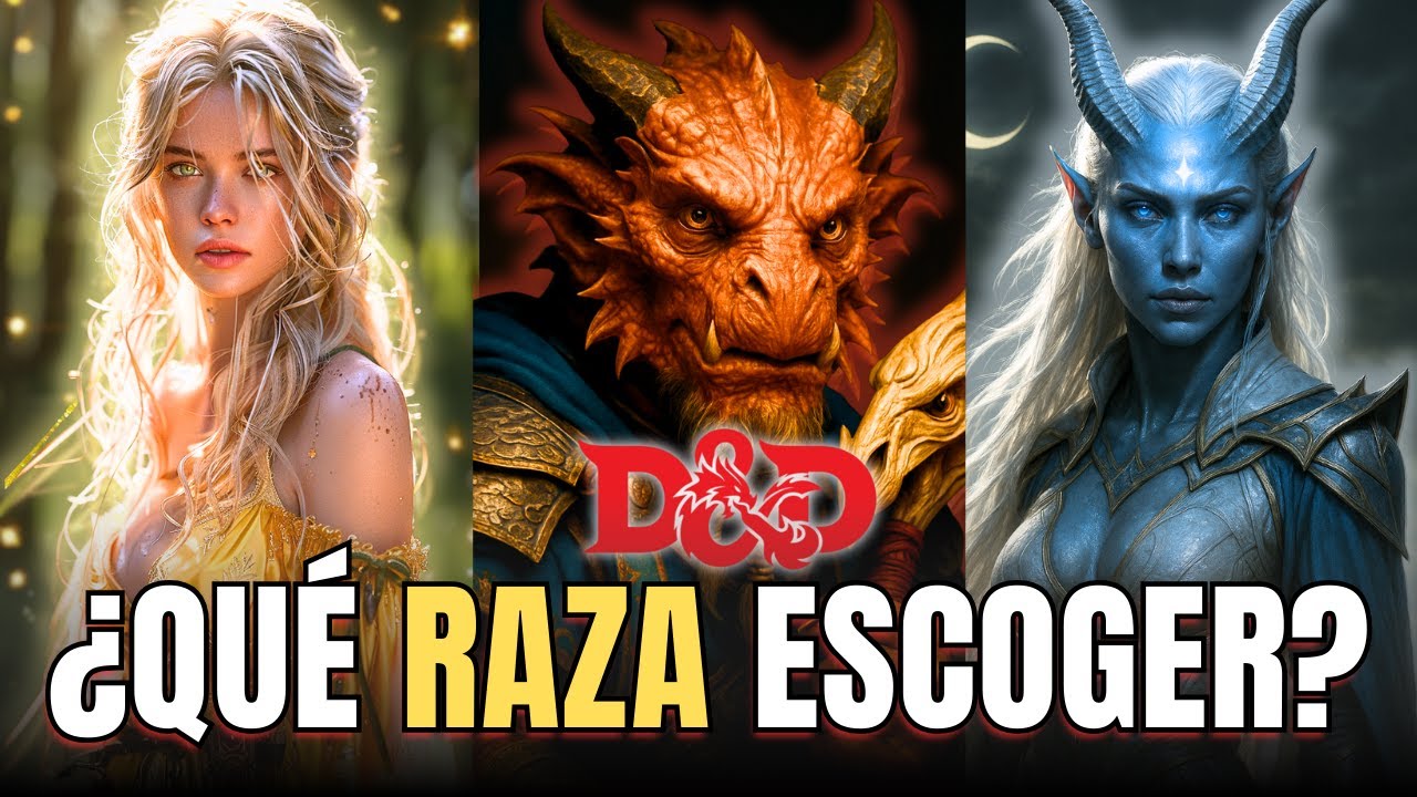 Cada Raza de D&D EXPLICADA🔥 (2025)