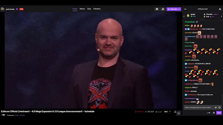 Path of Exile 2 Announcement Twitch Reaction