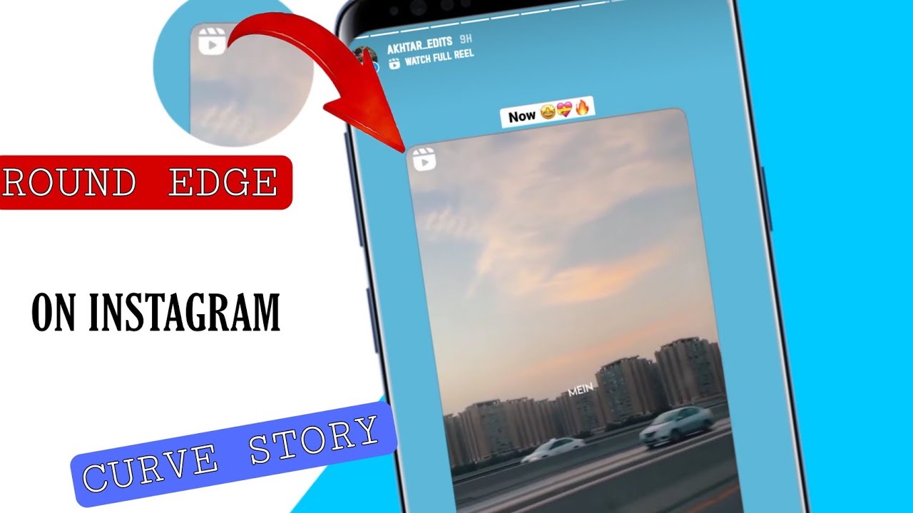 HOW TO CREAT IPHONE ROUND EDGE INSTAGRAM STORY IN ALIGHT MOTION ️ | IOS ...