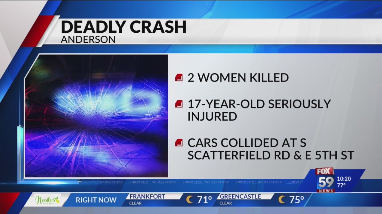 Vehicle collision kills 2 near Anderson YouTube