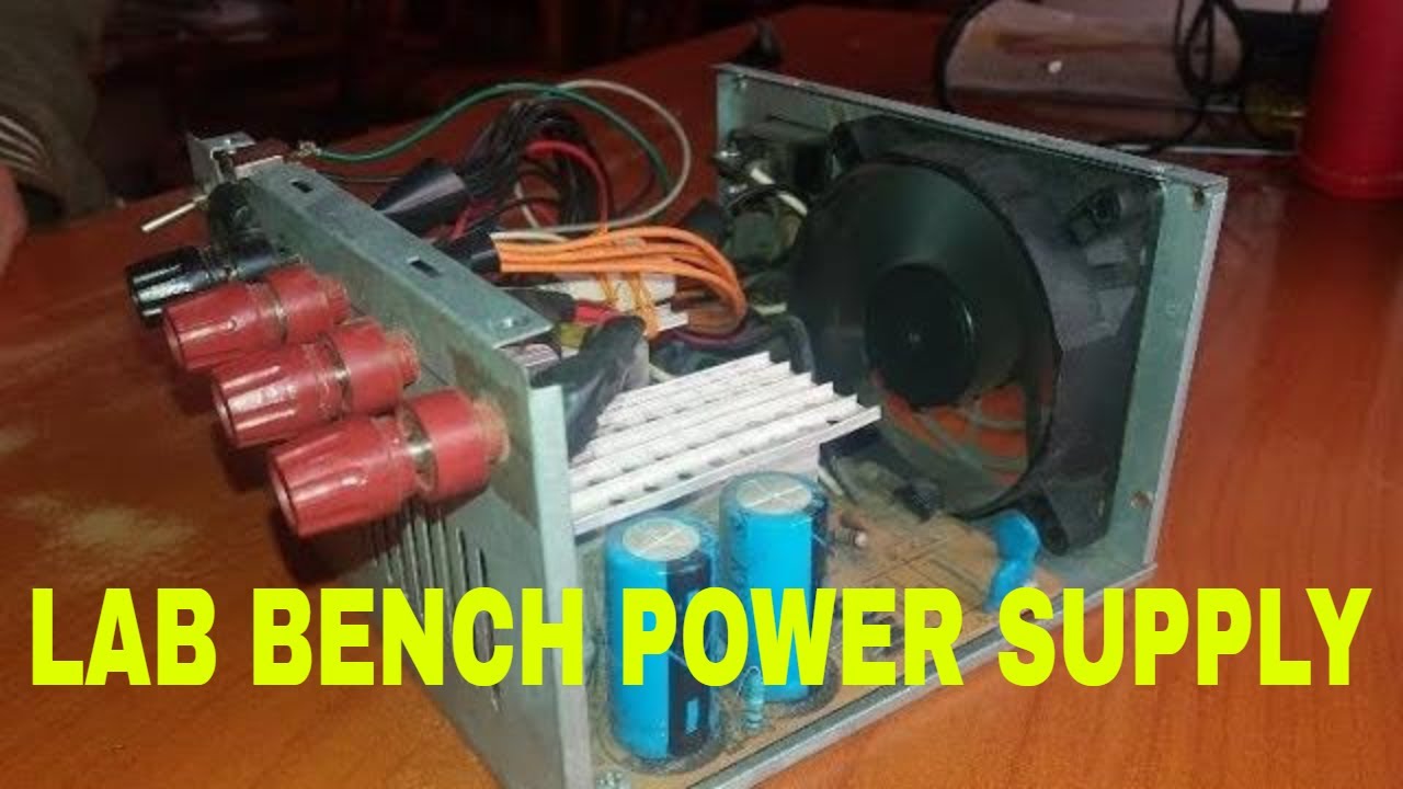 DIY | CONVERT ATX (PC) POWER SUPPLY INTO LAB BENCH POWER ...