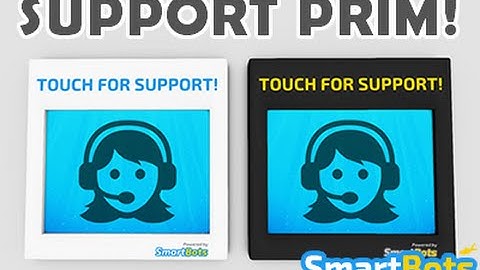 SmartBots: Support Prim for Second Life - Configuration + Functions