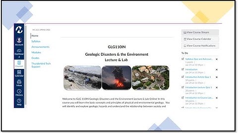 Welcome to GLG110IN Spring 2021