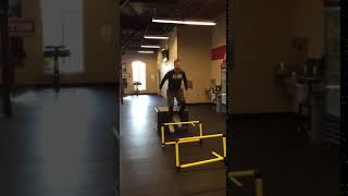 Depth Hurdle Jump + Hurdle Jump + Depth Jump