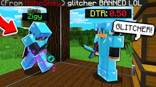 They tried getting me BANNED for glitching into their base...