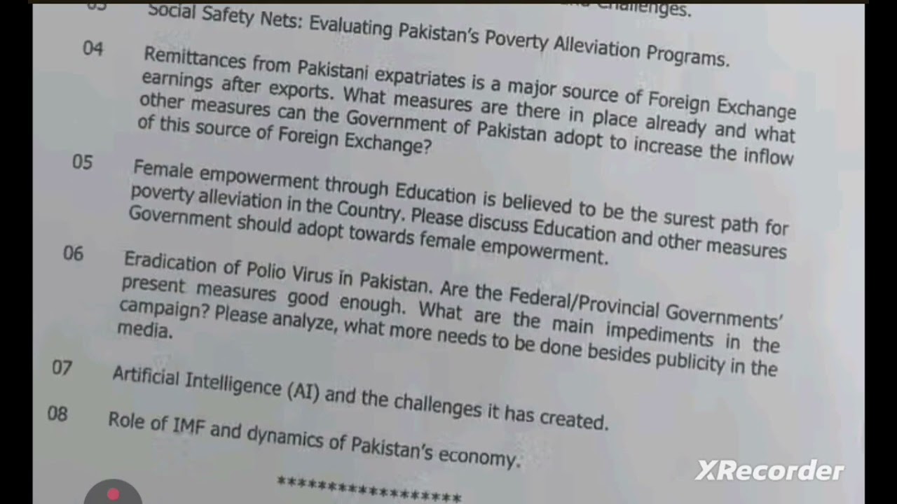 Today English Essay Paper|SPSC|Combined Competitive Exam| 