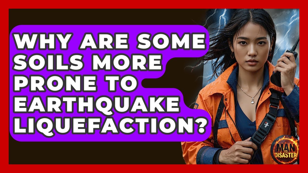 Why Are Some Soils More Prone To Earthquake Liquefaction? - Man vs. Disaster