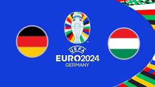 NÉMETORSZÁG - MAGYARORSZÁG EURO2024   (Második csoport meccs)