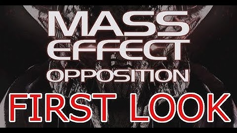 Mass Effect Opposition: Arma 3 Mod First Looks