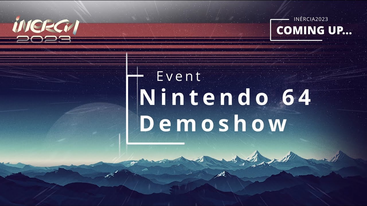 Inércia 2023 | Event: Nintendo 64 Demoshow by Buu342