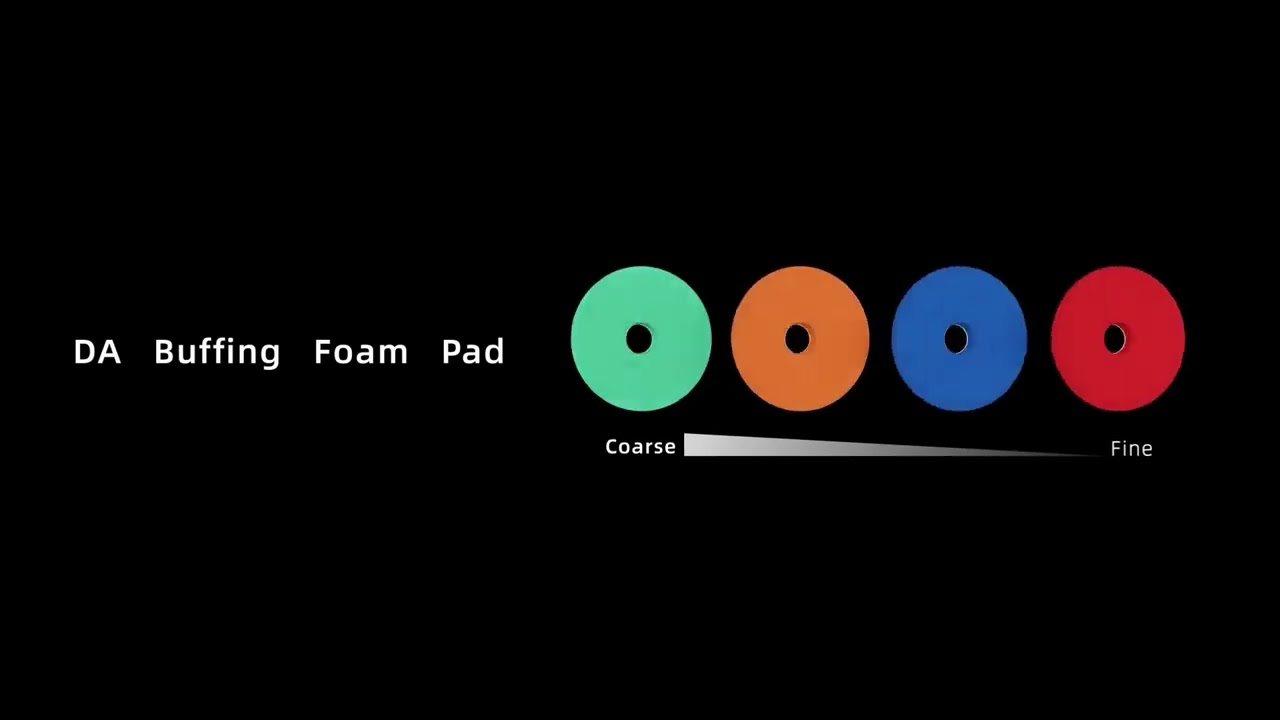 SGCB Поролоновые полировальные круги DA Foam Pad 3/5/6 дюймов для полировки авто — видео