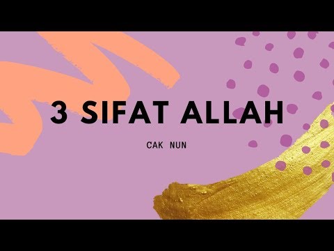 Video: Apakah tiga sifat Allah?