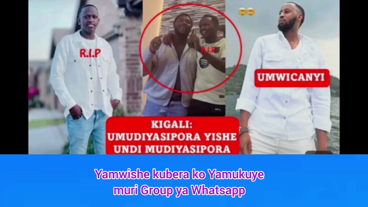 💔😭Umusore Yishe mugenzi we basangiraga ngo Yamukuye muri Group ya Whatsapp 😭💔