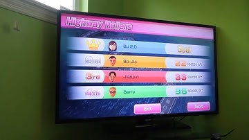 Wii Party U TV Party Showcase 60fps - Highway Rollers (BJ 2.0 vs Master Difficulty) (Part 3)
