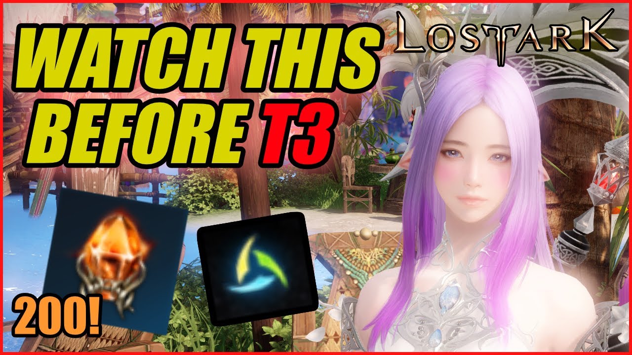 Leapstones, Tripods, Silver, Gold, and More! Lost Ark T3 Guide!
