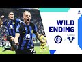 A rollercoaster of emotions at san siro  wild ending  serie a 202324