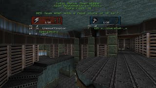 Quake II Ranked Duel vs Muffinator