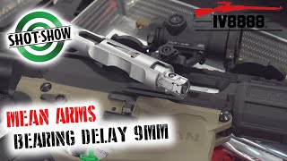 What's Hot at SHOT 2024: MEAN Arms Bearing Delay 9mm