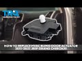 How to Replace HVAC Blend Door Actuator 2011-2021 Jeep Grand Cherokee