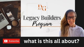Legacy Builder Program 2025 | Full Breakdown, Costs & How to Start Your Online Business