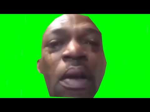 Green Screen Crying Man(BASS BOOSTED)