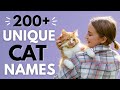 200+ UNIQUE Cat Names NO one is Using! Unique and Rare Cat Names
