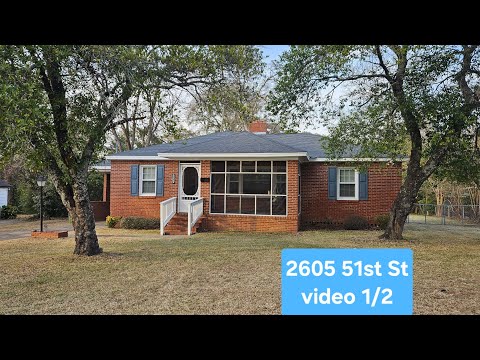 2605 51st St, Columbus, GA home video tour