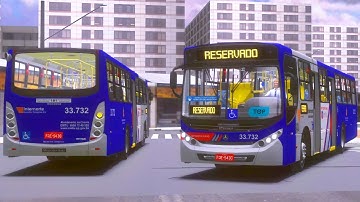 MOD SUPER REALISTA + MAPA INCRÍVEL!!! CAIO APACHE VIP III MBB OF-1721 - PROTON BUS SIMULATOR