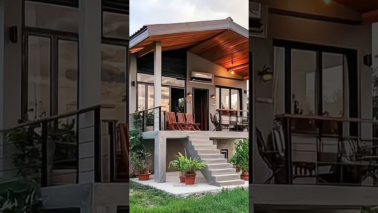 stilt house with a sturdy structure