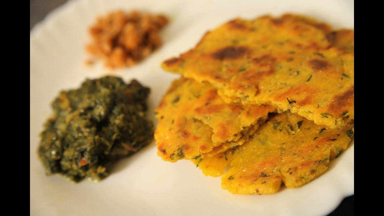 Makki Ki Roti (Corn Flour Pancakes) By Seema - Punjabi Style Makki Di Roti - Lohri Special Recipe | India Food Network