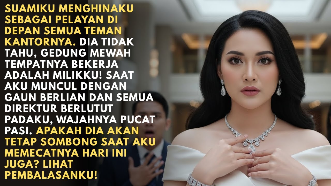 ISTRINYA DI EJEK SUAMI DI DEPAN TEMAN KANTORNYA—DIA PUCAT SAAT TAHU SIAPA PEMILIK GEDUNG INI!