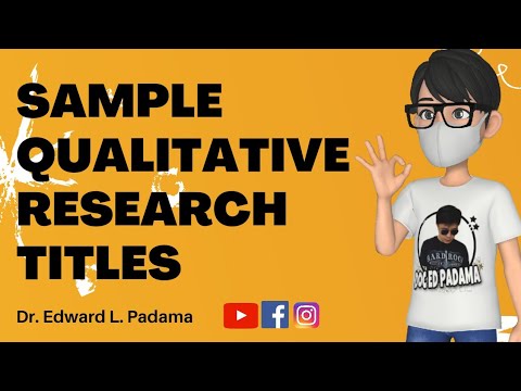 qualitative research title about vendors
