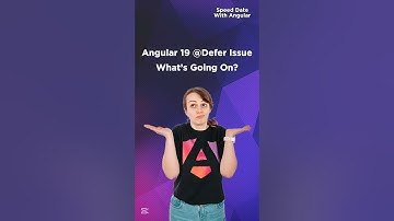 Angular 19 @Defer Issue – What’s Going On?