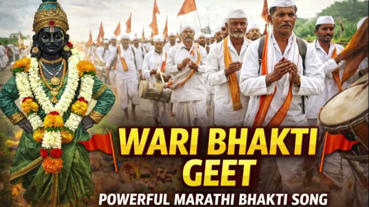 विठ्ठल नामाचा गजर 🚩 | Powerful Wari Bhakti Geet | Vitthal Marathi Song | Raagveer Music