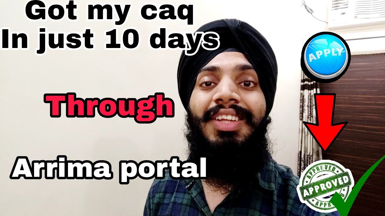 How to apply for caq online using arrima portal | how to submit documents for caq online