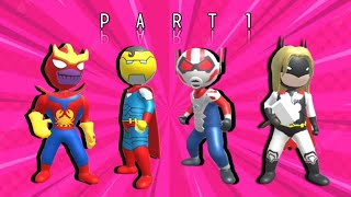 Stick Hero: Comic Superhero | Just Gameplay Part 1 | Level 1-10 [Android] screenshot 5