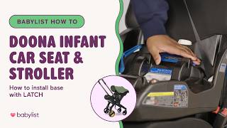 How to Install the Doona Car Seat Base (Step-by-Step LATCH Guide)