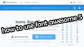 How to Use Font Awesome 5 icons Offline in HTML (Bangla Tutorial) || FontAwesome Tutorial (Download)