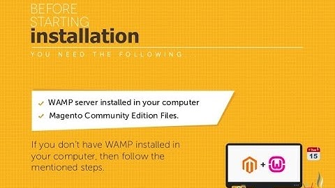 How to Install Magento on Wamp Server localhost