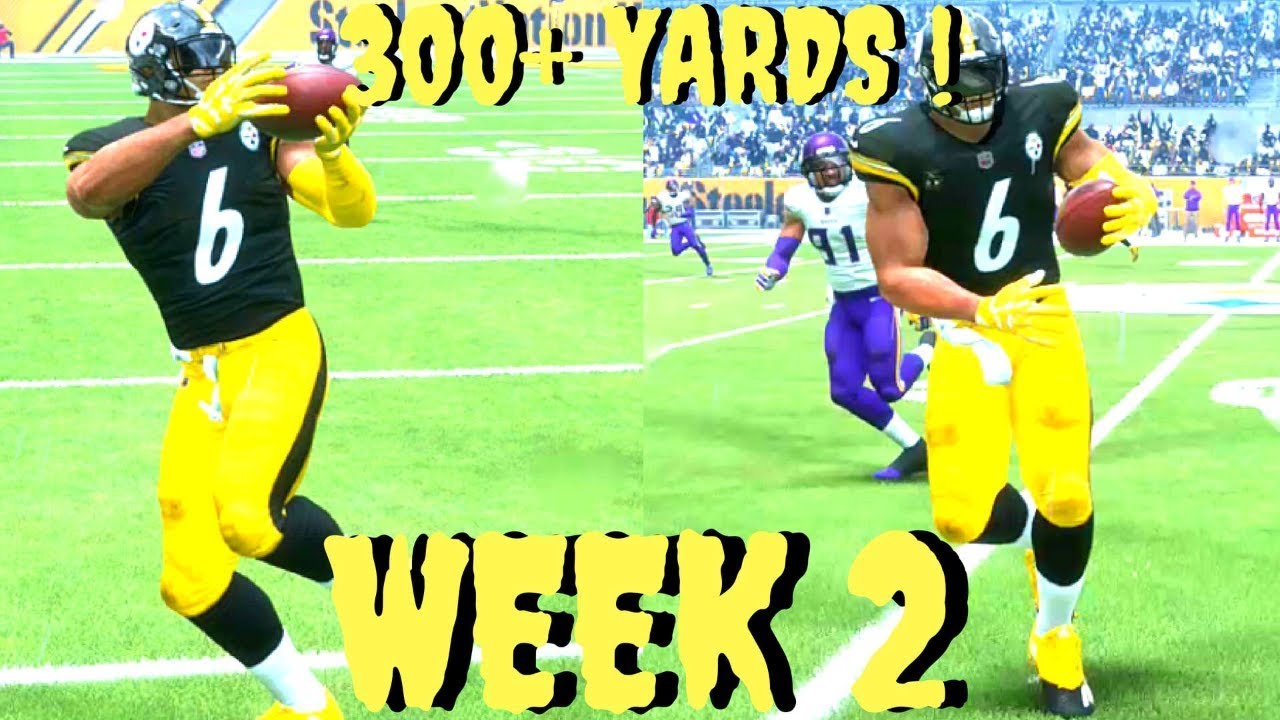 Madden 18 Career mode TE Ep 2 - MEGATRON TE GRABS 300+ YARDS SECONG GAME IN A ROW ! **MUST WATCH**