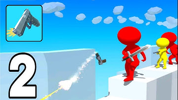 Gun Sprint(Kayak Inc.)- Gameplay Walkthrough Part 2 All Levels New Games (Android, iOS)