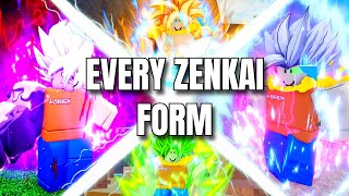 جميع مراحل شكل زينكاي وإتقانه في دراغون بول ريج ٢٠٢٥ | روبلوكس دراغون بول ريج screenshot 5