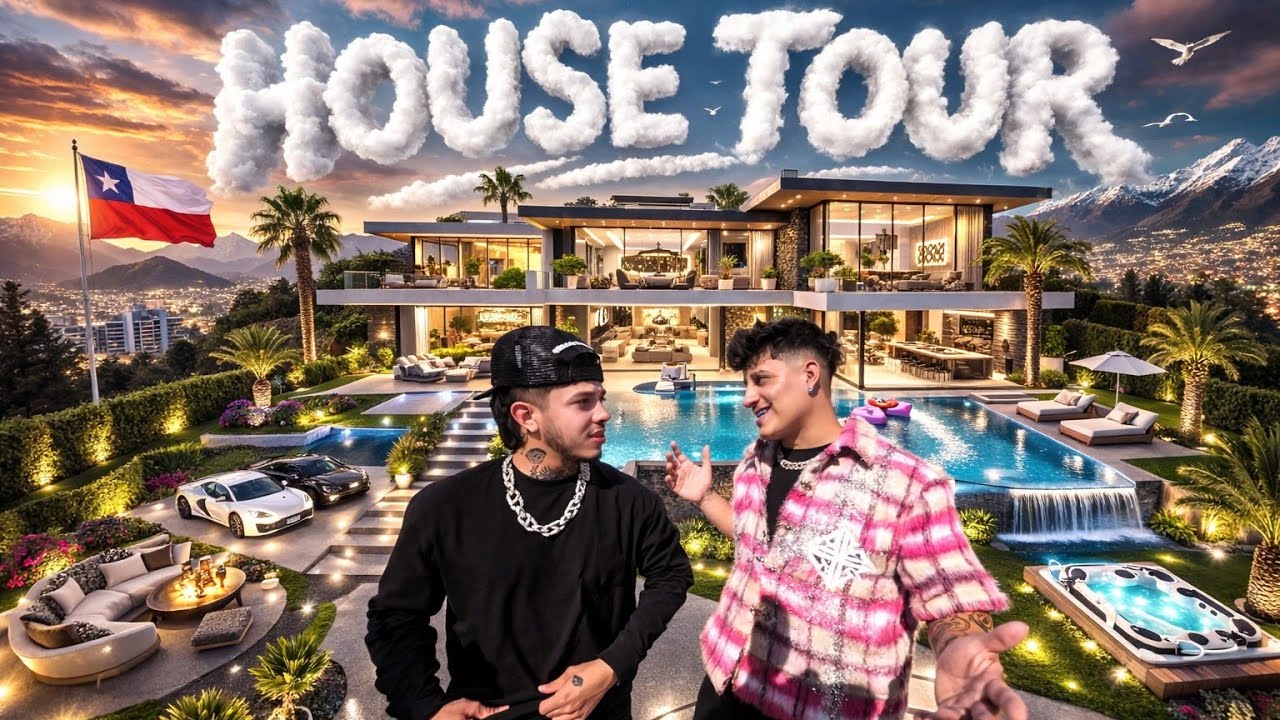 HOUSE TOUR en una MANSIÓN LUJOSA en CHILE Ft BYKING | WESTCOL 