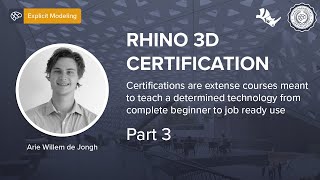 Rhino 3D Certification - Part 3
