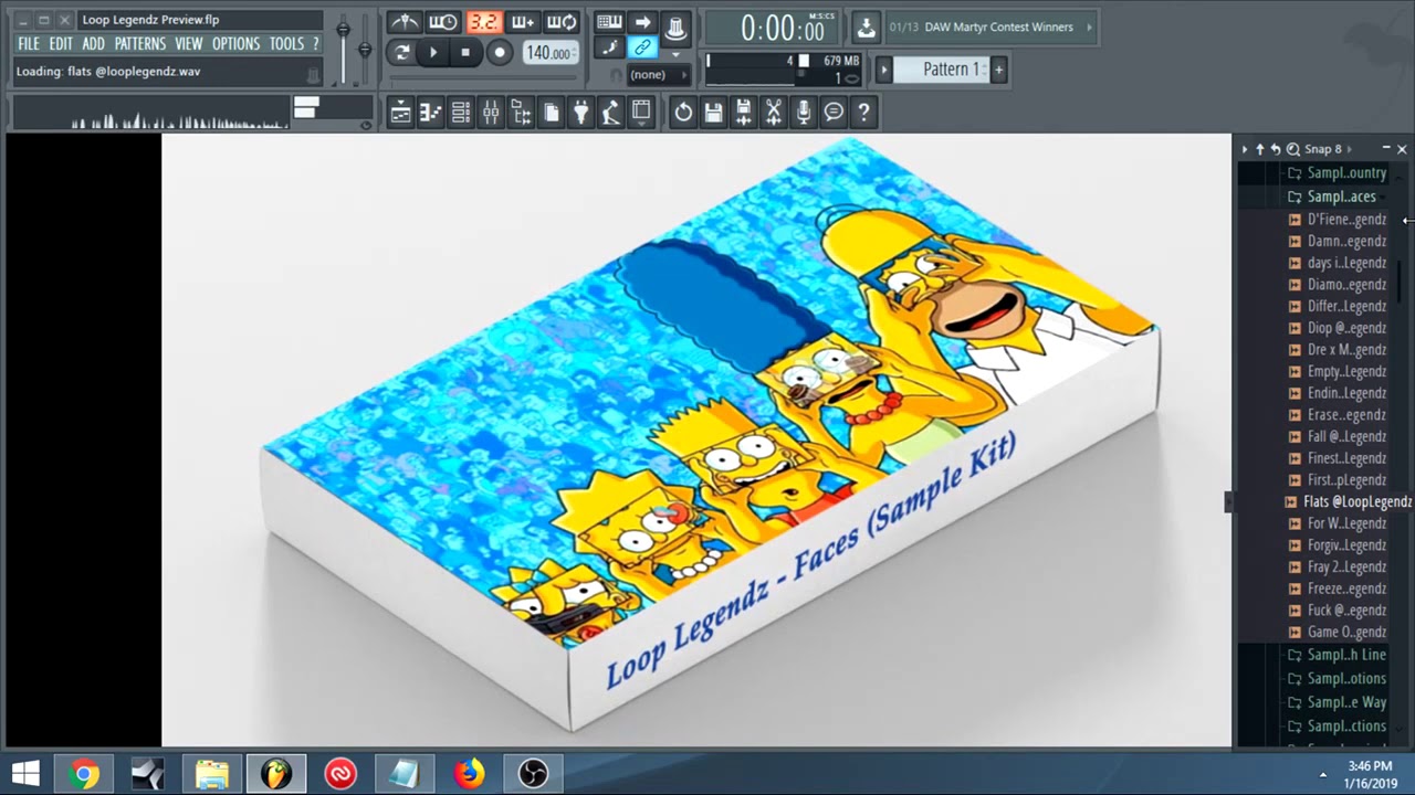 FREE Loop Kit 'Faces' By Loop Legendz Download 2019 Fl Studio Trap ...