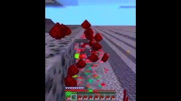 Collecting some more ore blocks on top of my Worlds Largest Minecraft survival building and maze